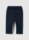 Children's blue cotton trousers regular fit_1