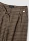 Slim fit brown checked trousers_5