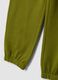 Pantaloni jogger verdi in puro cotone organico_2