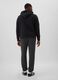 Pantaloni jogger grigi in misto cotone_1