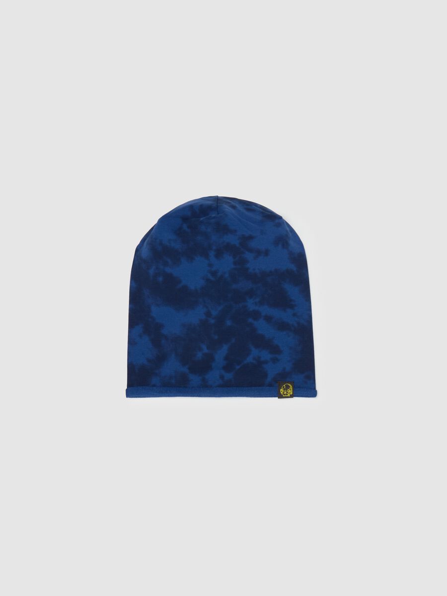French terry tie-dye hat_0