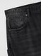 Black pure cotton baggy jeans with cargo pockets_5