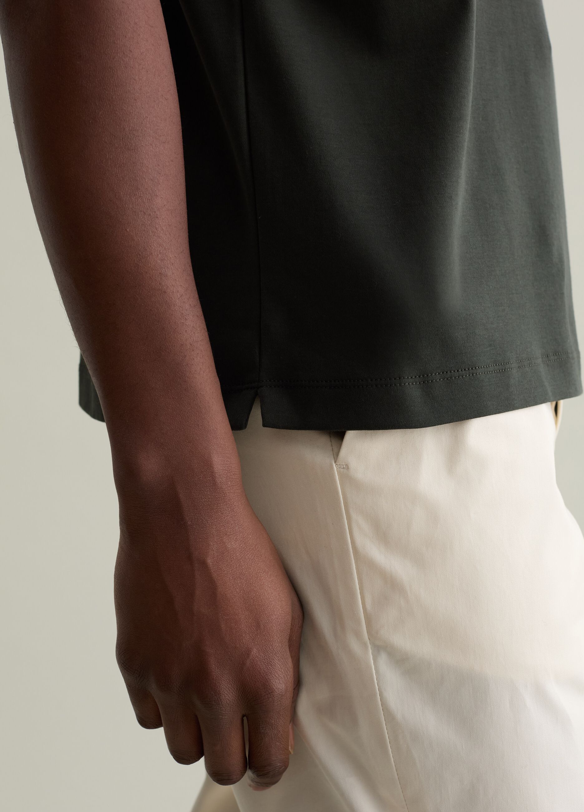 Cotton polo shirt