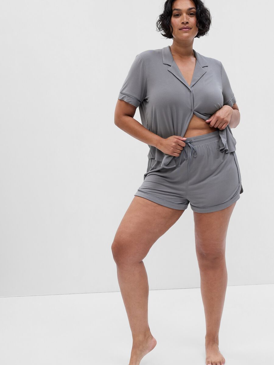 Pyjama shorts with drawstring_3