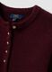 Red stretch wool crew-neck jumper, regular fit_1