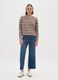 Regular fit multicolour striped jumper_0
