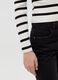Ribbed top with striped pattern_2