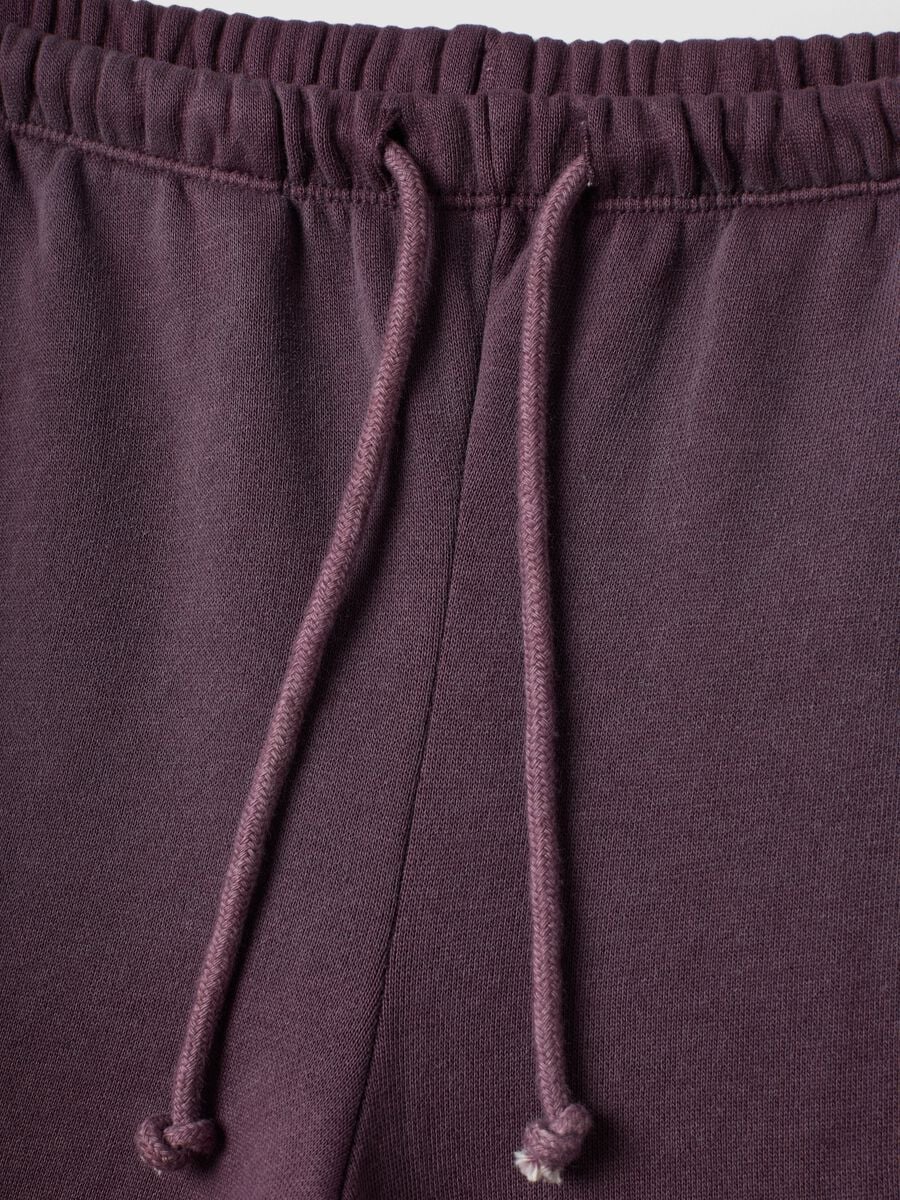 Flare Sweatpants Sunfaded Wine_2