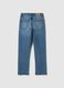 Regular fit stretchy blue denim jeans for boys_4