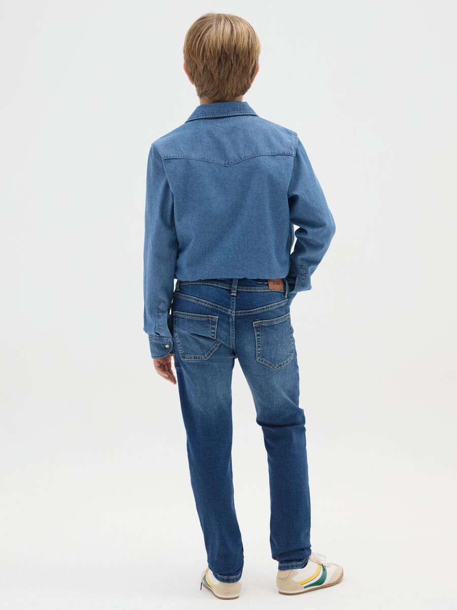 Slim-fit jeans with five pockets_1