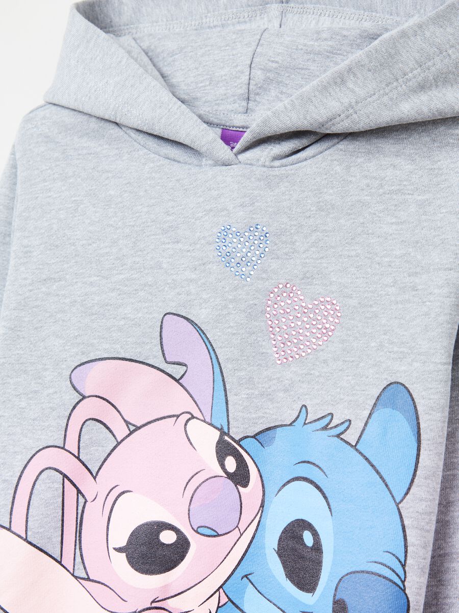 Jogging set con stampa Angel e Stitch_2