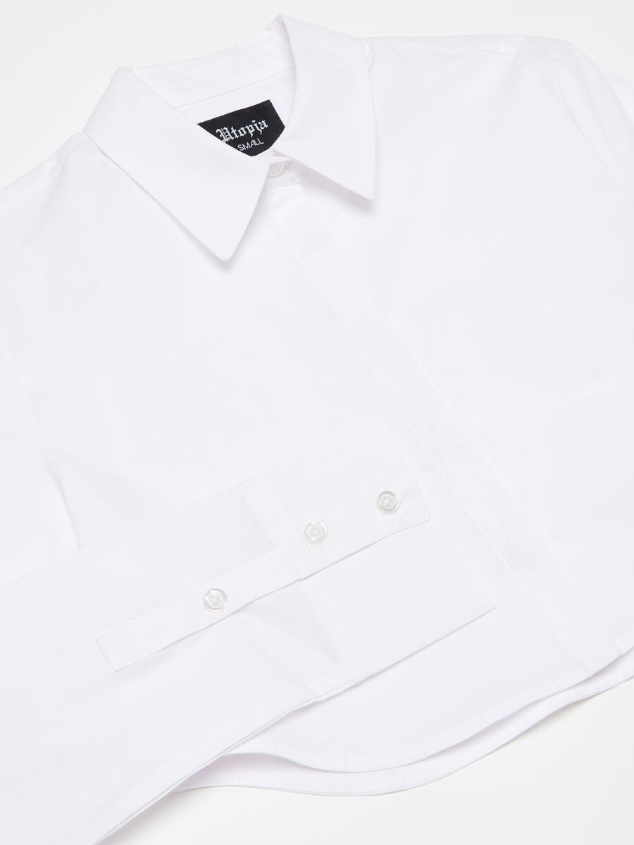 Crop Shirt White_8