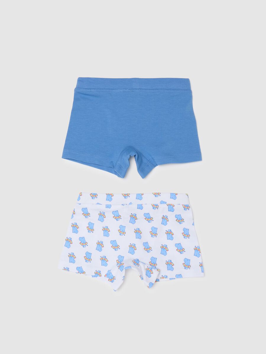 Multicolour stretch cotton children's boxers with print_1