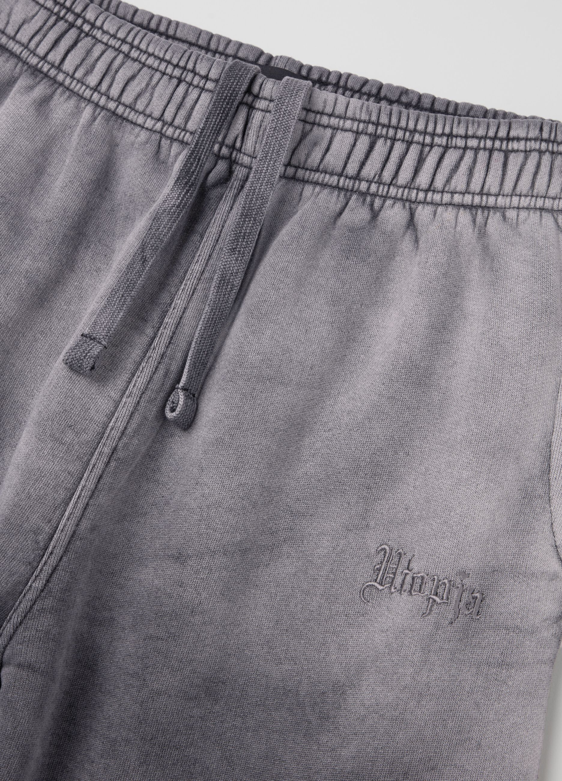 Sunfaded Cargo Sweatpants Vintage Grey