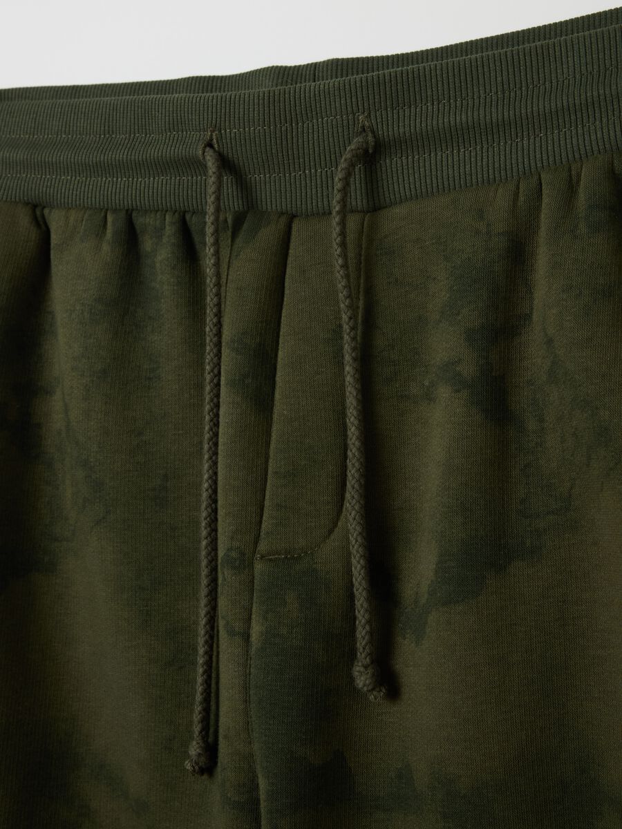 Fleece joggers with drawstring_5