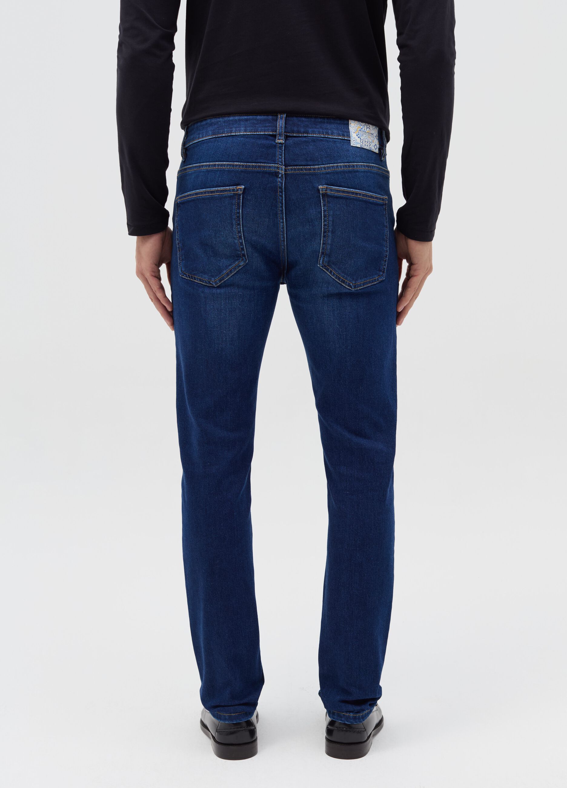 Skinny-fit jeans with five pockets