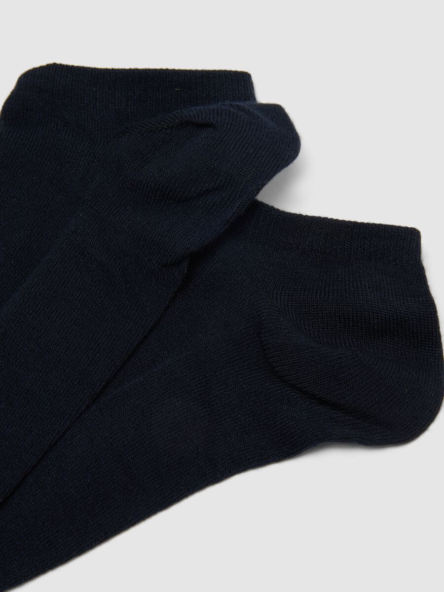 Tripack blue ankle sports socks_2