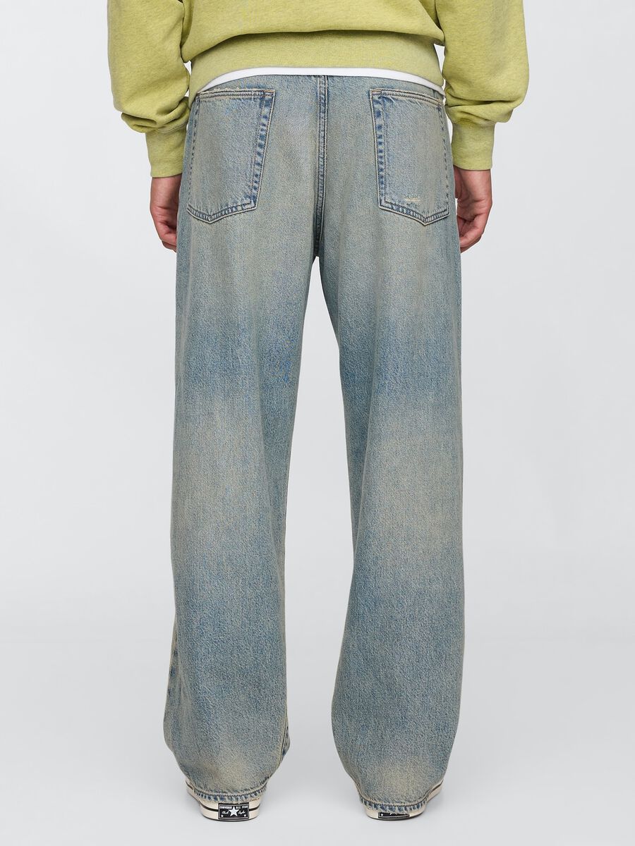 Jeans baggy in denim a cinque tasche Gap_3