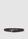Black Genuine Leather Belt_0