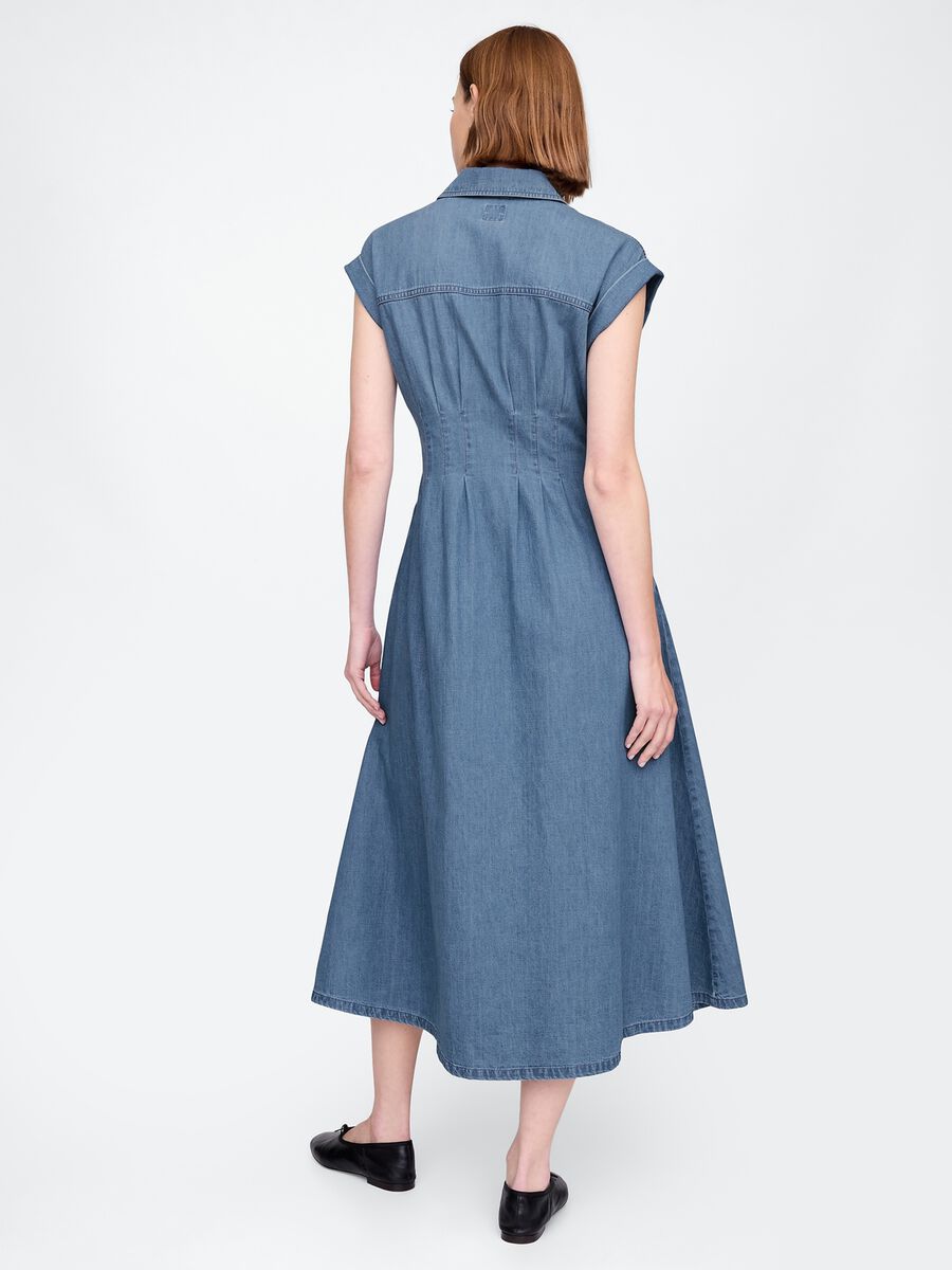 Gap Long Denim Dress_2