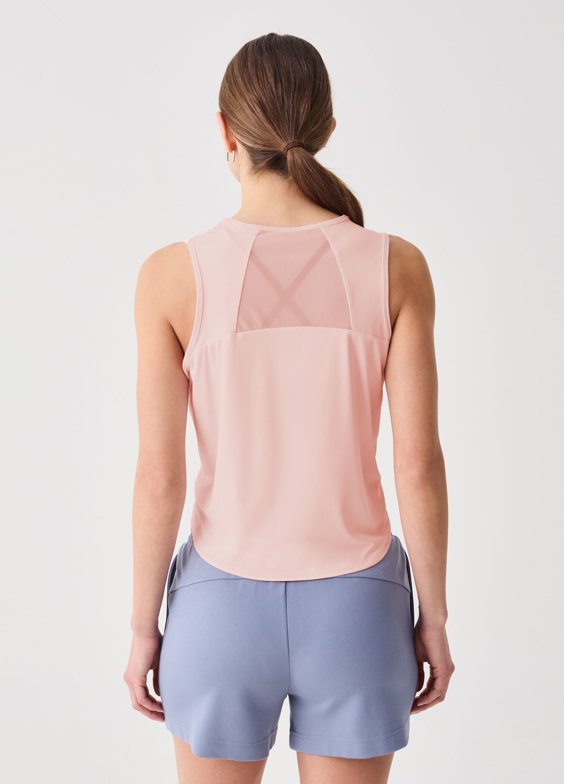 Tank top con inserti in mesh ALTAVIA STUDIO