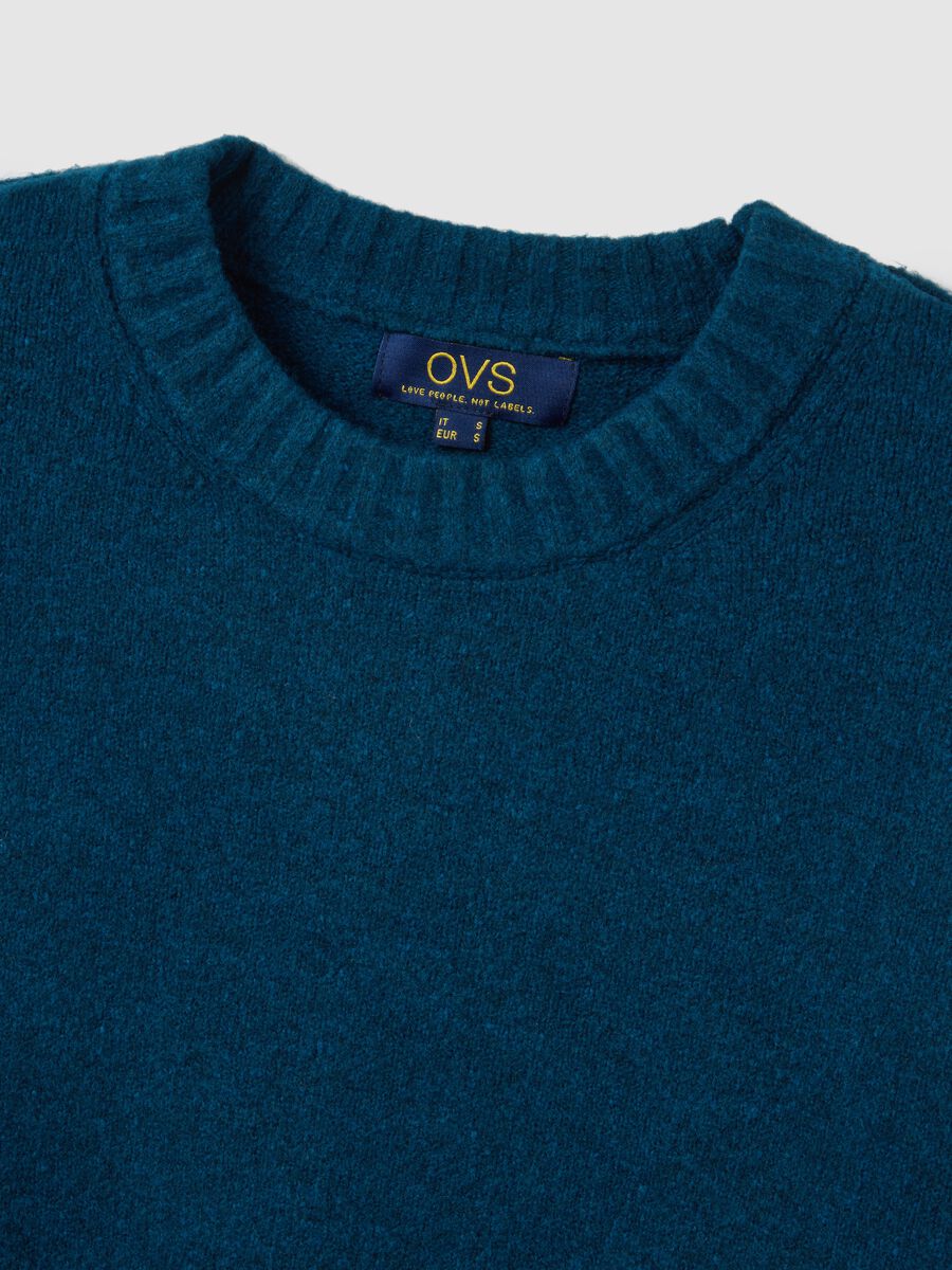Oversized blue blend sweater_5
