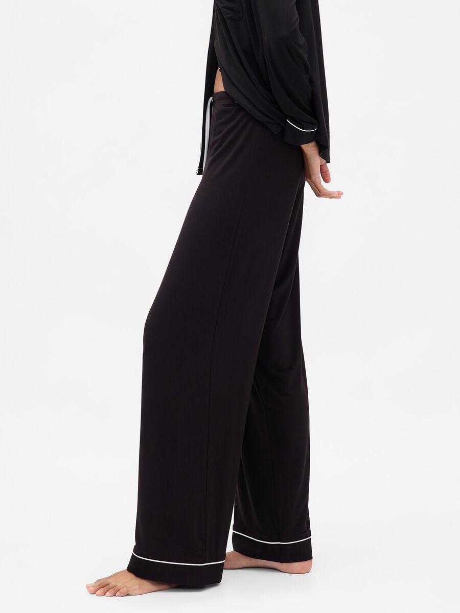 Black Stretch Pyjamas_3