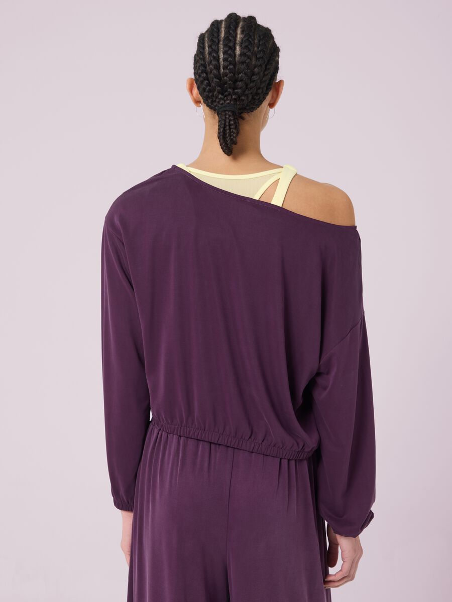 T-shirt fluida crop ALTAVIA STUDIO_3