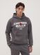 Grey cotton-blend hoodie with Chicago Bulls print_2