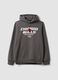 Grey cotton-blend hoodie with Chicago Bulls print_4