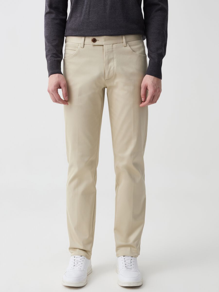 B.ST 1957 regular-fit trousers with five pockets_1