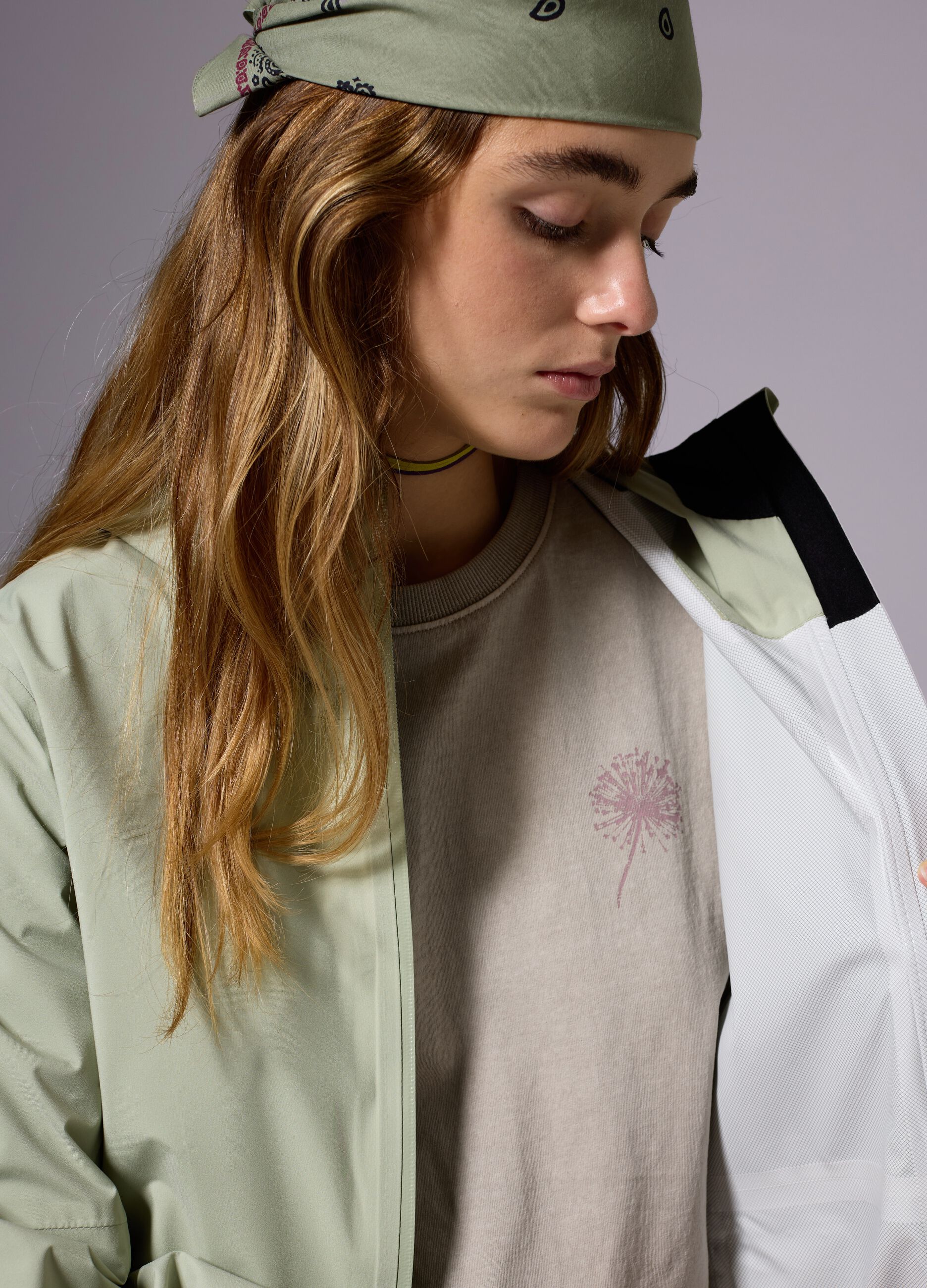 ALTAVIA WITH DEBORAH COMPAGNONI rain jacket