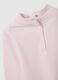 Girls' regular fit pink pure cotton t-shirt_3