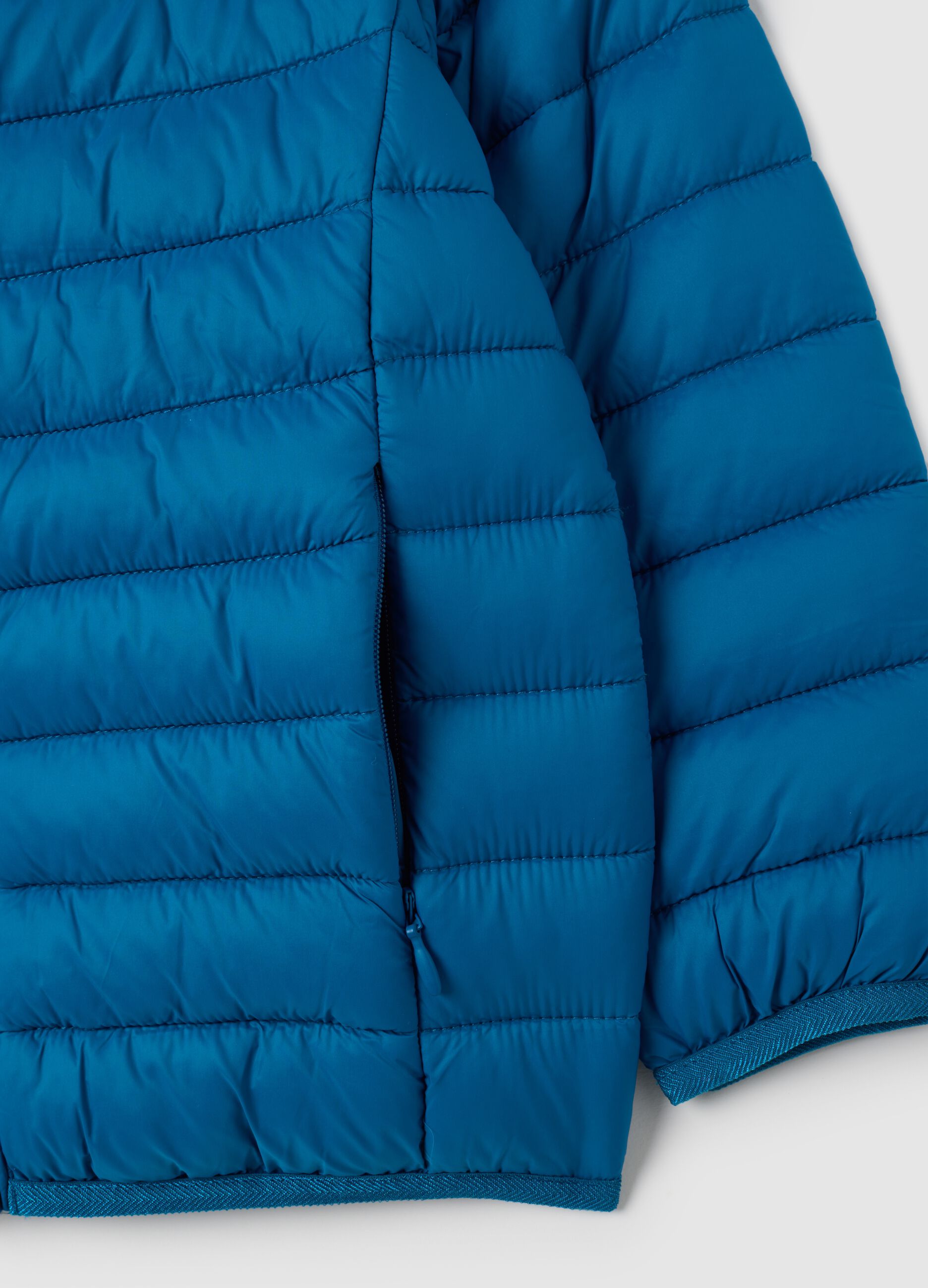 Children's jacket in blue mix with regular fit