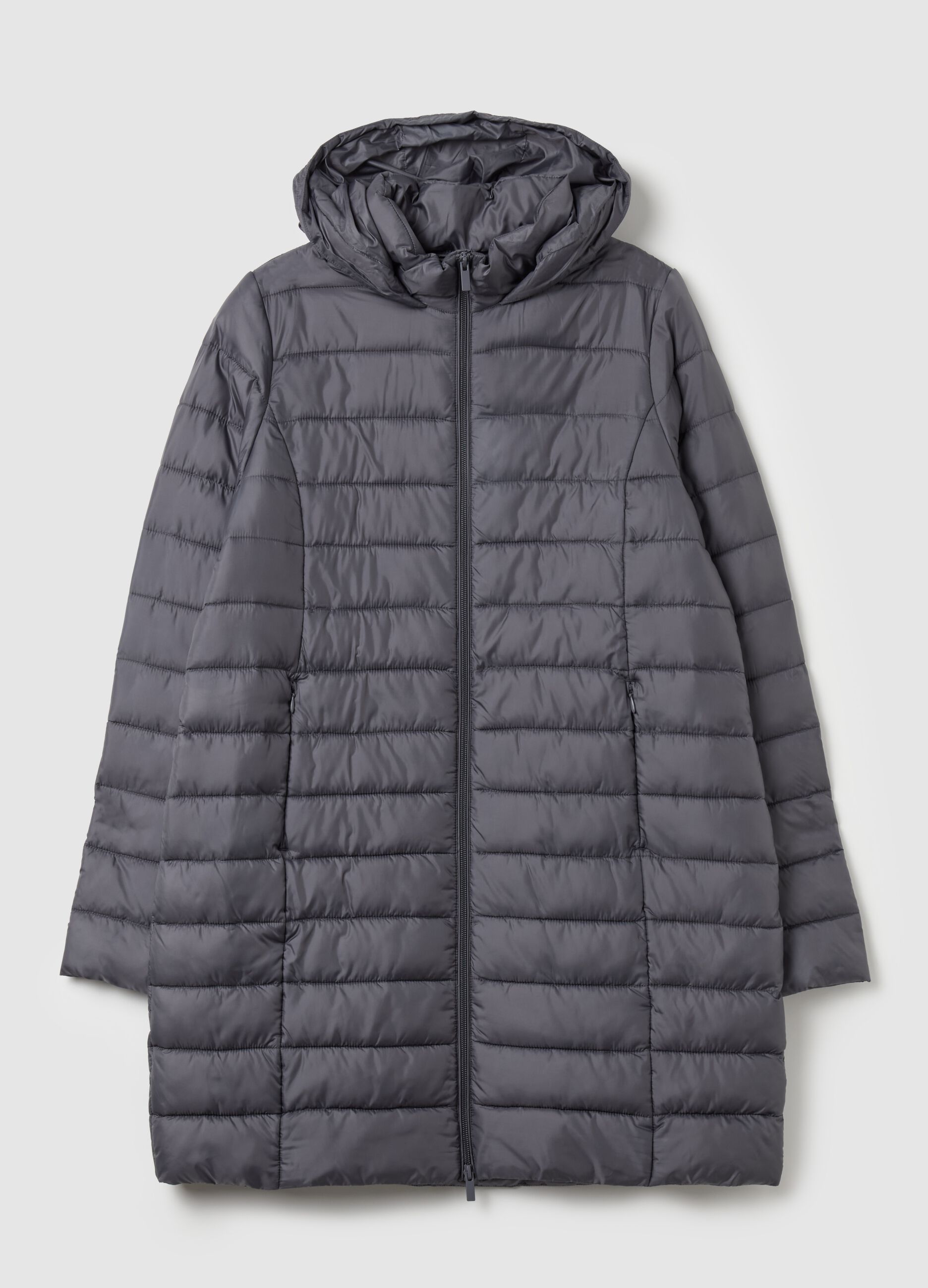 Piumini Bomber e Smanicati Donna Grigio OVS