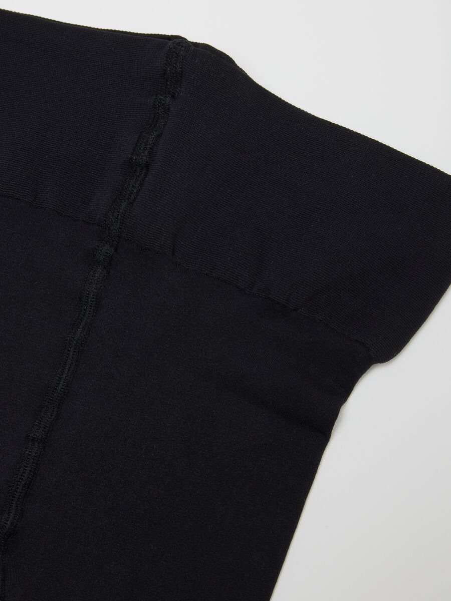 Collant in tessuto elasticizzato neri_2