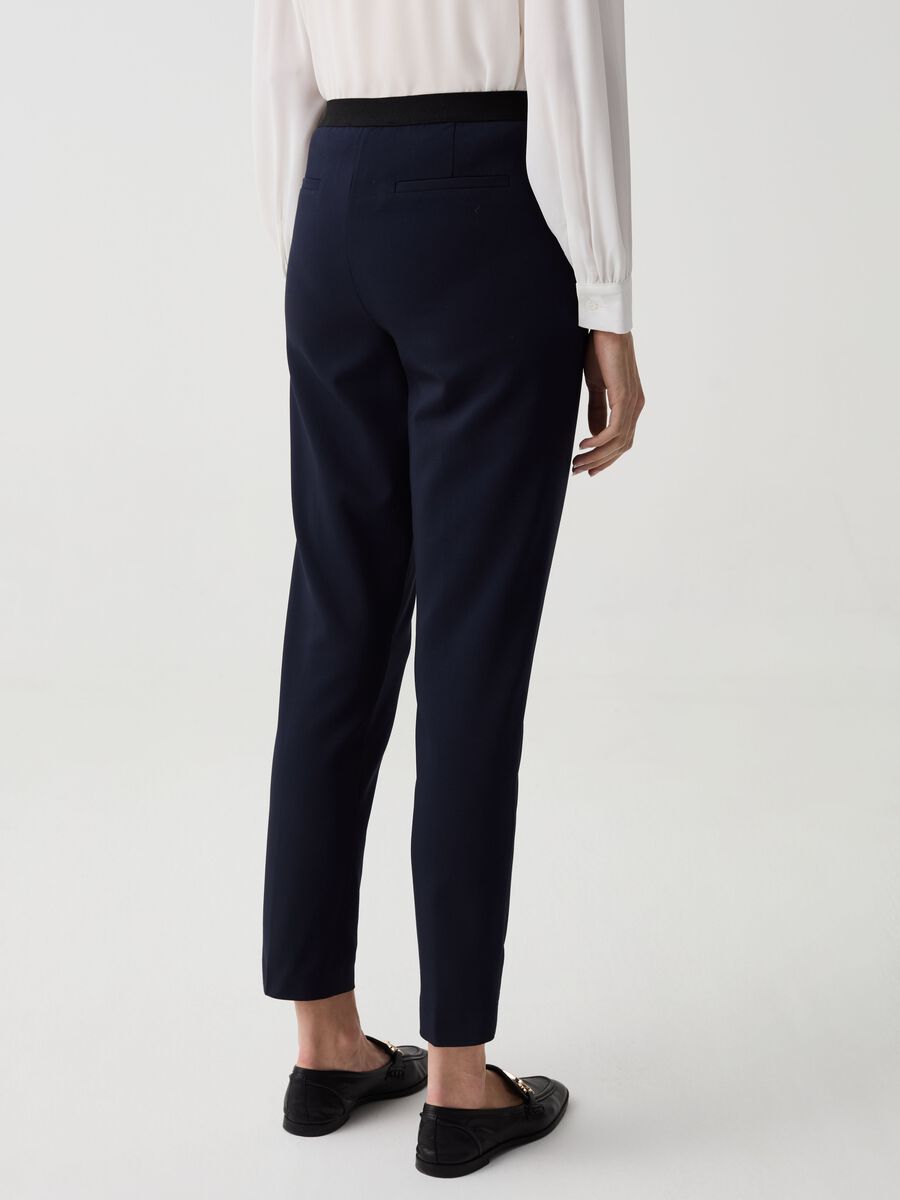 Pantaloni cropped a sigaretta stretch_2