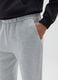 Grey cotton-blend trousers regular fit_3