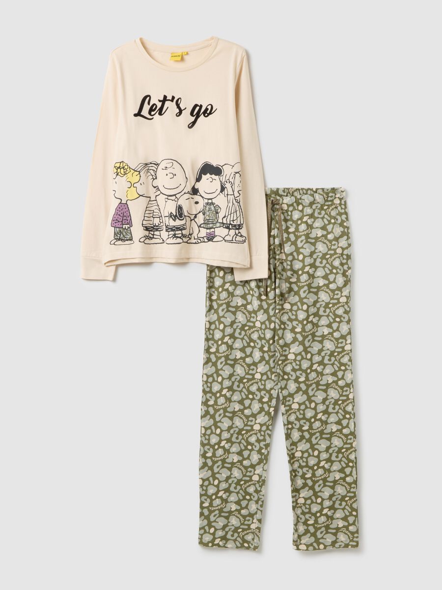 Beige pure cotton pyjamas regular fit_0