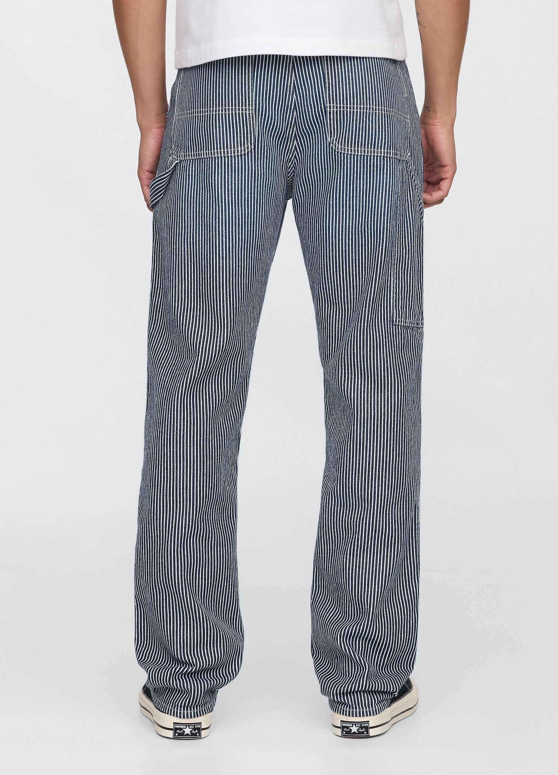 Jeans a righe in lyocell e cotone Gap