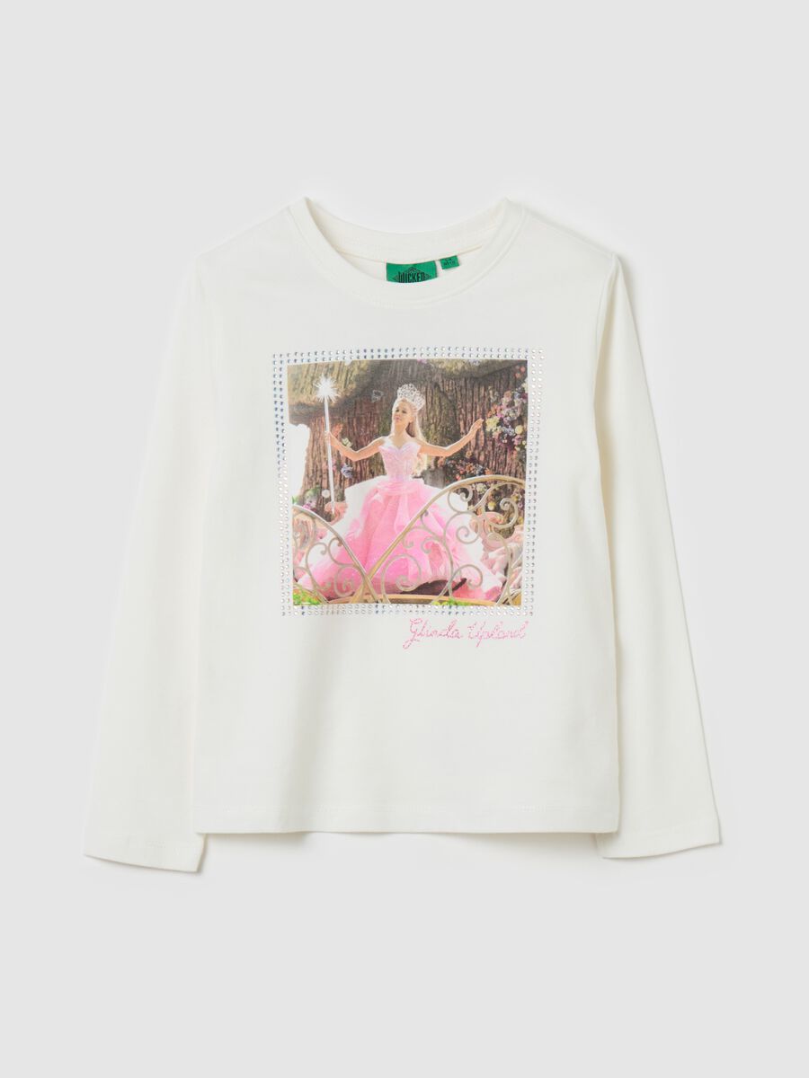 Long-sleeved T-shirt with Wicked print_0