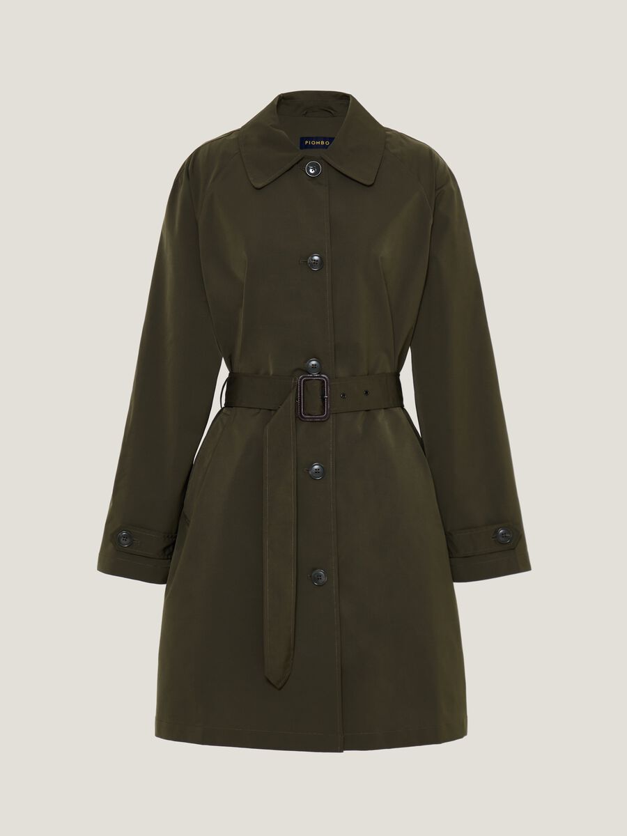 Long trench coat with belt_4