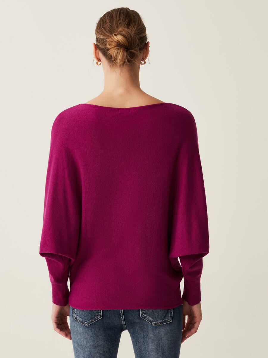 Maglia oversize con scollo a barca_2
