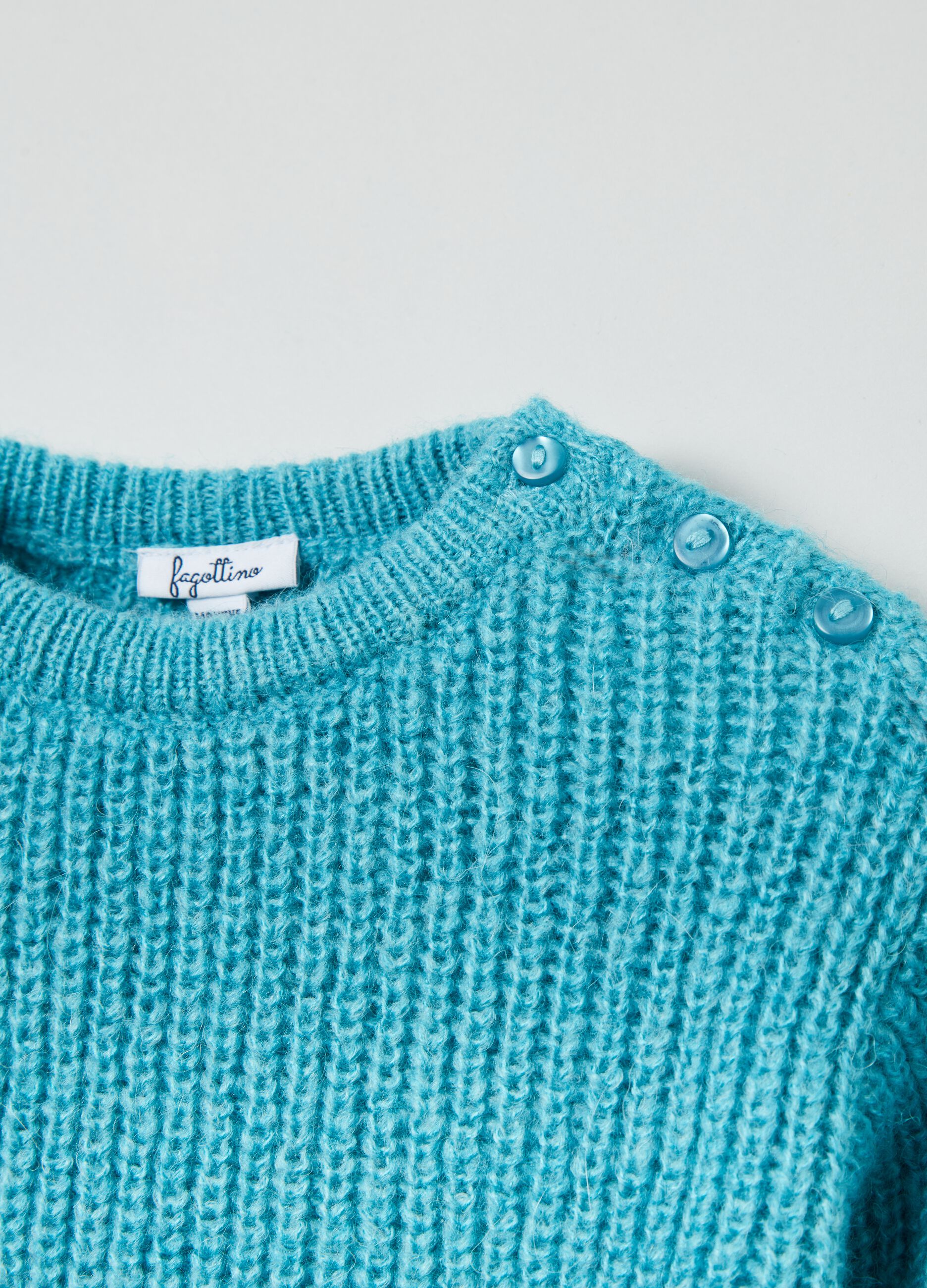Pullover in maglia traforata_2