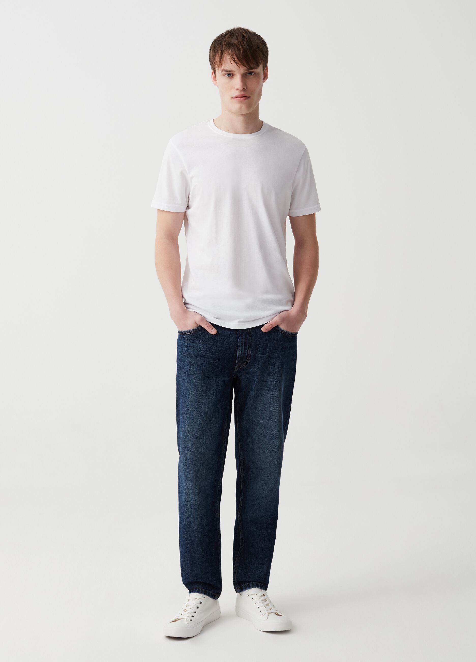 Jeans relaxed fit cinque tasche