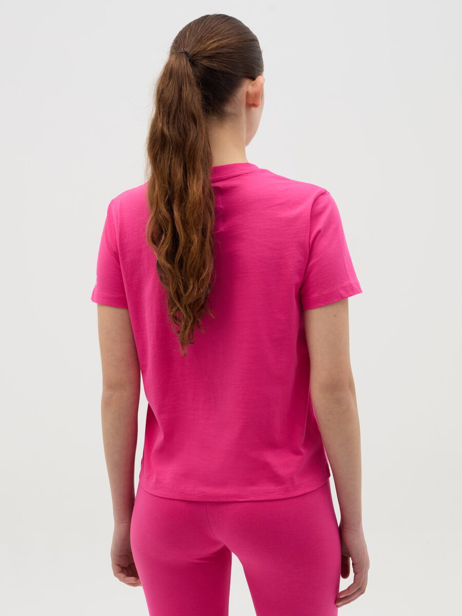Cotton T-shirt with logo print_2