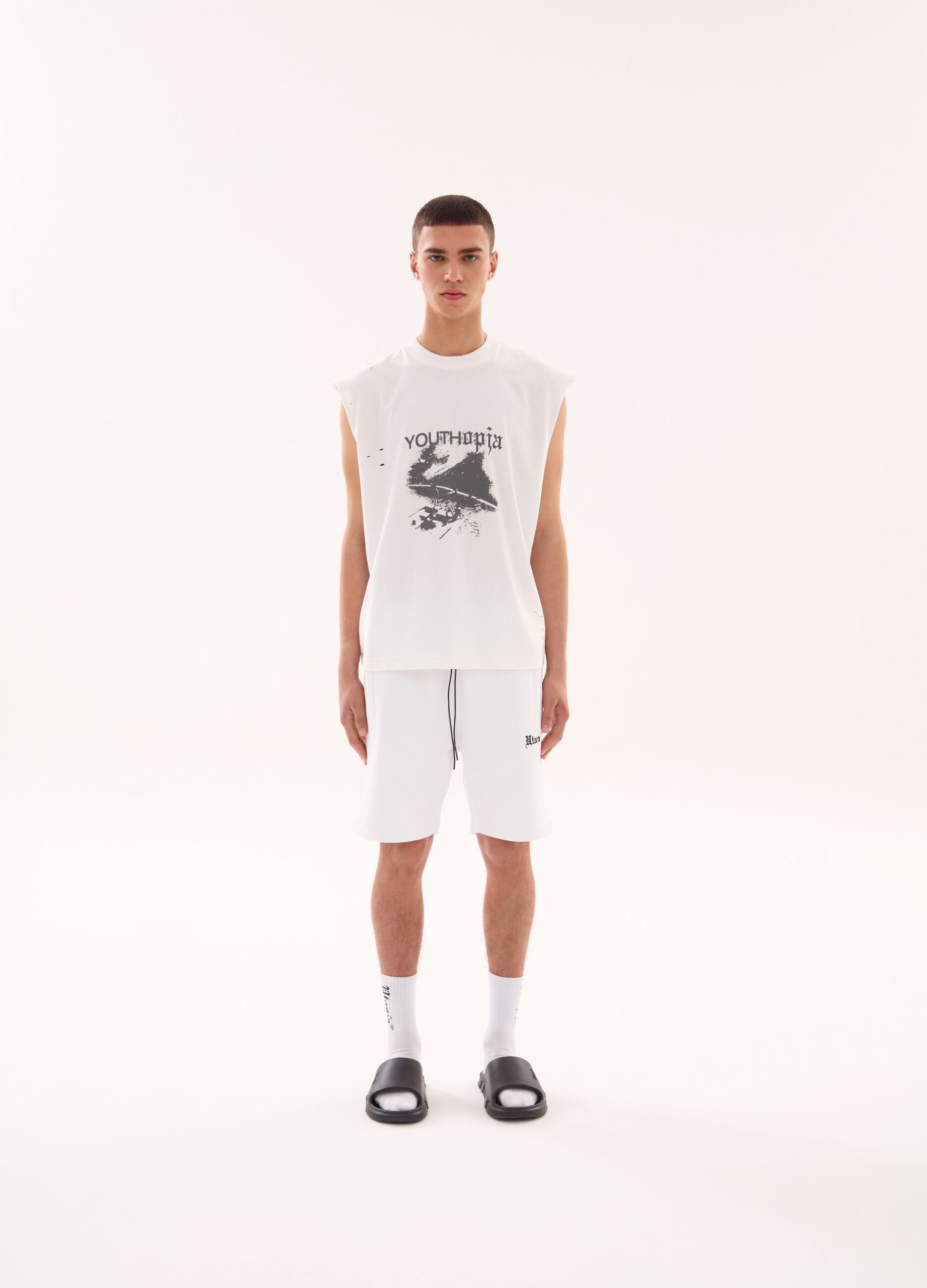 Sweat Shorts White
