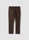 Brown denim jeans in stretch cotton, slim fit_2