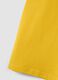 Yellow pure cotton kids&rsquo; T-shirt with an oversized fit_3