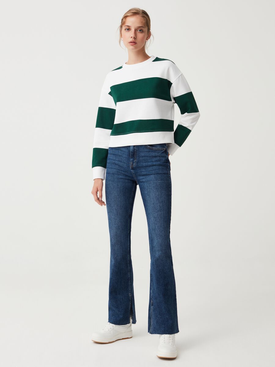 Jeans con spacchi Baby Angel_0